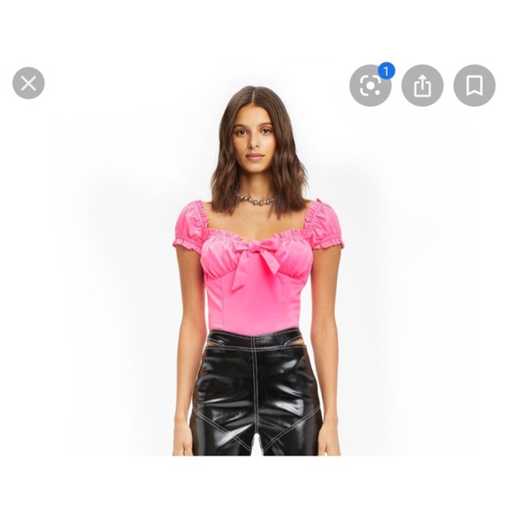 I.AM.GIA Tops - I AM GIA Neon Pink Top